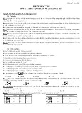 Bài giảng Bài 3 Luyện tập thành phần nguyên tử